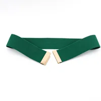 Modern Style Solid Color Alloy Women's Chain Belts sku image 17