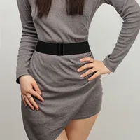 Modern Style Solid Color Alloy Women's Chain Belts main image 1