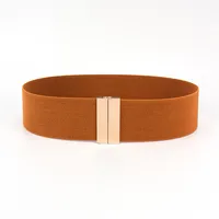 Modern Style Solid Color Alloy Women's Chain Belts sku image 6