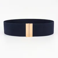 Modern Style Solid Color Alloy Women's Chain Belts sku image 8