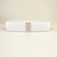 Modern Style Solid Color Alloy Women's Chain Belts sku image 14