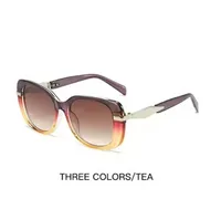 IG Style Casual Retro Solid Color PC UV400 Protection Oval Frame Full Frame Glasses main image 9