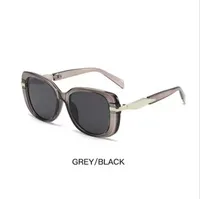 IG Style Casual Retro Solid Color PC UV400 Protection Oval Frame Full Frame Glasses main image 7