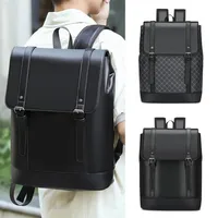 Plaid Casual Holiday Laptop Backpack main image 1