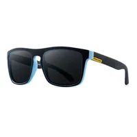 Elegant Sport Style Cool Style Solid Color PC PC Polarized UV400 Protection Square Mountain Style Sport Full Frame Glasses main image 5