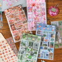 1 Piece Animal School PET Cute Retro Stickers main image 3