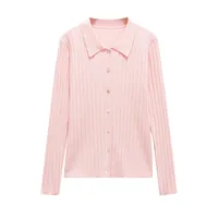 Women's Knitwear Long Sleeve Sweaters & Cardigans Simple Style Classic Style Solid Color main image 2