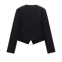 Women's Streetwear Solid Color Woolen Coat Jacket main image 3