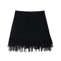 Daily Street Women's Streetwear Solid Color Polyester Chenille Yarn Skirt Co-ord Set Shorts Sets main image 5