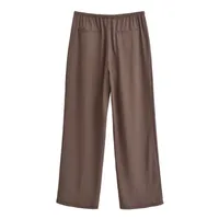 Daily Women's Casual Elegant Solid Color Polyester Pleated Pant Co-ord Set Shorts Sets main image 5