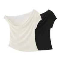 Women's T-shirt Short Sleeve T-Shirts Casual Elegant Sexy Lace main image 2