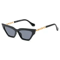 IG Style Personality All-Matching Elegant Solid Color PC UV400 Protection Cat Eye Butterfly Frame Full Frame Glasses main image 5