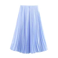 Women's Skirt Simple Style Classic Style Solid Color Midi Dress Holiday Daily main image 6