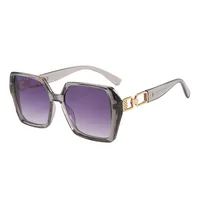 Casual Elegant Streetwear Solid Color PC UV400 Protection Tinted Lenses Square Full Frame Glasses main image 8