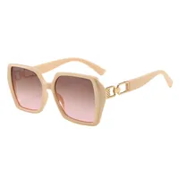 Casual Elegant Streetwear Solid Color PC UV400 Protection Tinted Lenses Square Full Frame Glasses main image 9
