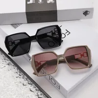 Casual Elegant Streetwear Solid Color PC UV400 Protection Tinted Lenses Square Full Frame Glasses main image 2
