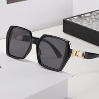 Casual Elegant Streetwear Solid Color PC UV400 Protection Tinted Lenses Square Full Frame Glasses main image 3