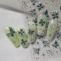 IG Style Princess Cartoon Style Butterfly Nail Stickers Nail Sticker main image 7
