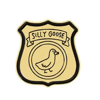 Cartoon Style Cute Streetwear Animal Letter Alloy Stamping Stoving Varnish Plating Women's Cartoon Pinback Badge Brooches Collar Pin sku image 10