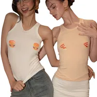 Women's Vest Tank Tops Streetwear Saturday Hamburger main image 5