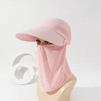 Women's Casual Commute Solid Color Wide Eaves Sun Hat main image 4