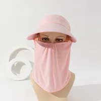 Women's Casual Commute Solid Color Wide Eaves Sun Hat main image 5