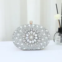Hot-selling Evening Bag Sunflower Diamond-encrusted Party Clutch Bag Fashionable Personalized All-match Bag Women's Shell Bag main image 2