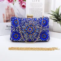 New Shining Sun Drill Box Evening Bag Banquet Bag Gift Bag Evening Bag Chain Bag Evening Bag main image 4