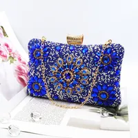 New Shining Sun Drill Box Evening Bag Banquet Bag Gift Bag Evening Bag Chain Bag Evening Bag main image 6