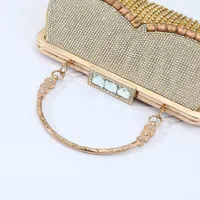 Explosions Foreign Trade Tassel Daffy Bag Banquet Evening Dress Clutch Bag High-end Tassel Diamond Evening Bag Manufacturers Wholesale main image 3