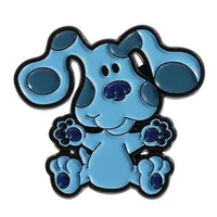 Cartoon Style Cute Streetwear Animal Cat Alloy Stamping Stoving Varnish Plating Unisex Cartoon Pinback Badge Brooches Collar Pin sku image 4