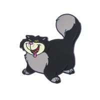 Cartoon Style Cute Streetwear Animal Cat Alloy Stamping Stoving Varnish Plating Unisex Cartoon Pinback Badge Brooches Collar Pin sku image 11