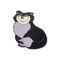 Cartoon Style Cute Streetwear Animal Cat Alloy Stamping Stoving Varnish Plating Unisex Cartoon Pinback Badge Brooches Collar Pin sku image 12