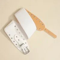 Casual Elegant Sexy Solid Color Pu Buckle Rhinestones Women's Chain Belts main image 10