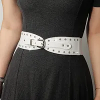 Casual Elegant Sexy Solid Color Pu Buckle Rhinestones Women's Chain Belts main image 4