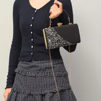 Explosions  New Rhinestone-encrusted Evening Bag High-grade Texture Evening Dress Clutch Bag Chain Shoulder Bag main image 4
