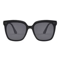 Casual Elegant Streetwear Square PC UV400 Protection Resin Square Full Frame Glasses main image 4