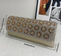 Hot  New Shoulder Bag Trendy Envelope Bag Party Evening Bag Fashion Women's Diamond Bag main image 6
