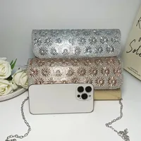 Hot  New Shoulder Bag Trendy Envelope Bag Party Evening Bag Fashion Women's Diamond Bag main image 4