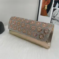 Hot  New Shoulder Bag Trendy Envelope Bag Party Evening Bag Fashion Women's Diamond Bag sku image 3