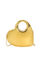 New Acrylic Bag Women's Crossbody Box Bag Stone Bag Banquet Summer High-end Peach Heart Evening Bag sku image 3