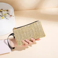 Wholesale Personalized Colorful Water Ripple Printed Clutch Bag New Fashion Simple Presbytern Woven Ladies Wallet sku image 5