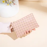 Wholesale Personalized Colorful Water Ripple Printed Clutch Bag New Fashion Simple Presbytern Woven Ladies Wallet sku image 6