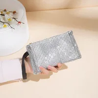 Wholesale Personalized Colorful Water Ripple Printed Clutch Bag New Fashion Simple Presbytern Woven Ladies Wallet sku image 7