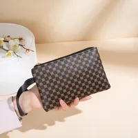 Wholesale Personalized Colorful Water Ripple Printed Clutch Bag New Fashion Simple Presbytern Woven Ladies Wallet sku image 8