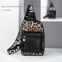 Fashion Trend  Leopard Print Sports Crossbody Chest Bag  Wholesale Bag main image 1