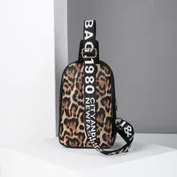 Fashion Trend  Leopard Print Sports Crossbody Chest Bag  Wholesale Bag main image 2