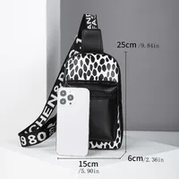 Fashion Trend  Leopard Print Sports Crossbody Chest Bag  Wholesale Bag main image 4