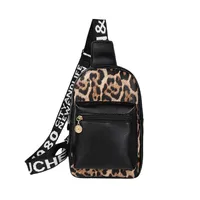 Fashion Trend  Leopard Print Sports Crossbody Chest Bag  Wholesale Bag main image 5