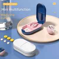 New Style Medicine Cutter Medicine Dispenser 1/4 Medicine Cutting Medicine One And Two Cutting Tablets Artifact Portable Medicine Storage Medicine Box main image 1